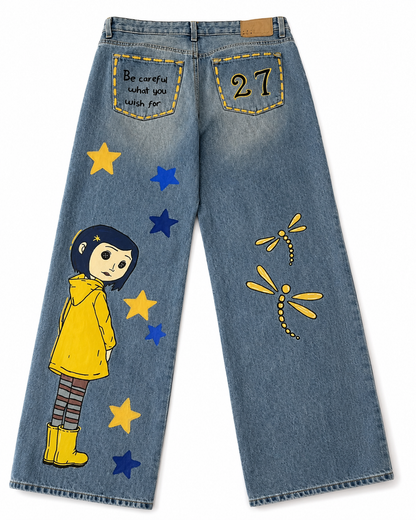 Custom Coraline Senior Jeans