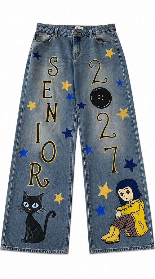 Custom Coraline Senior Jeans